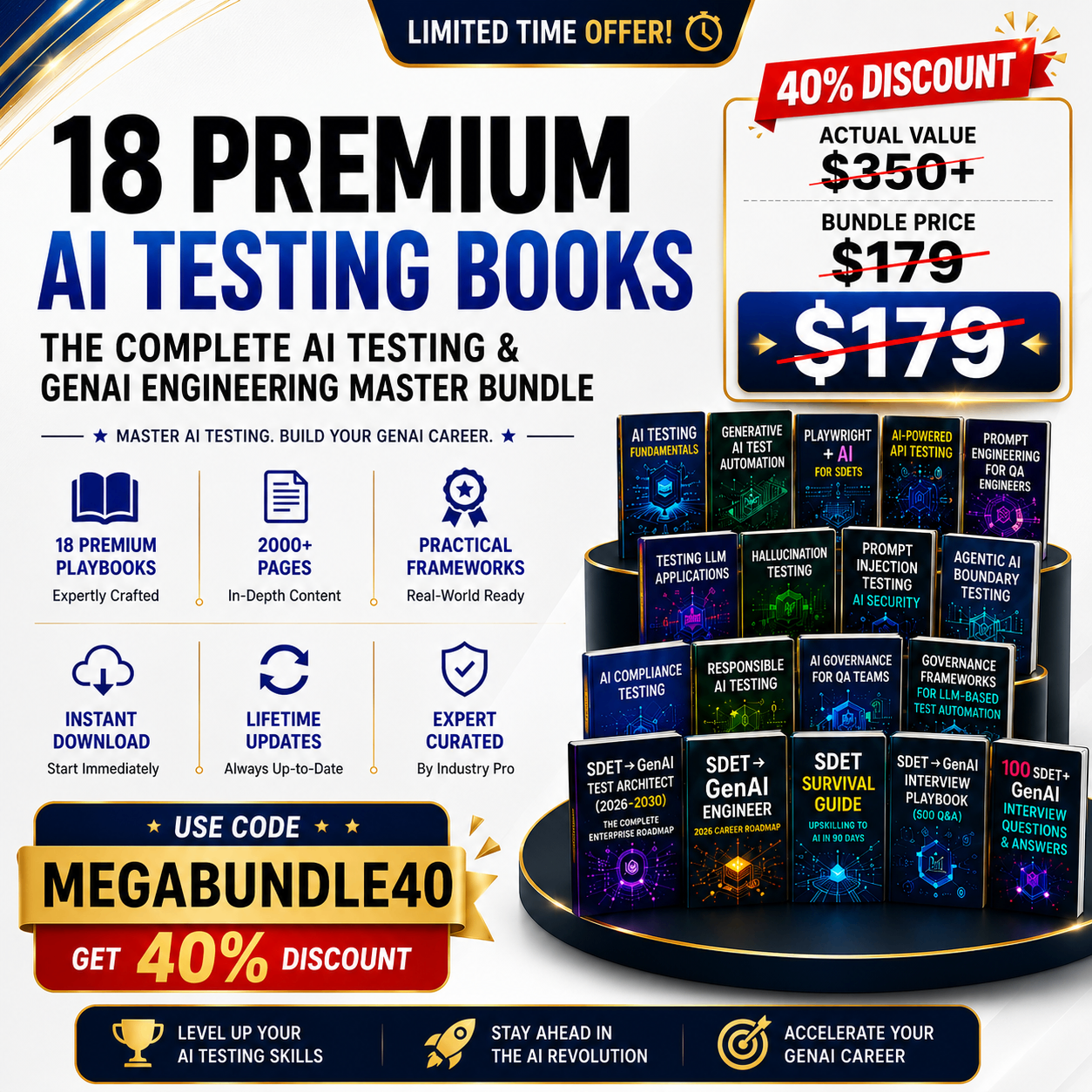 The Complete AI Testing & GenAI Engineering Master Bundle playbook bundle.